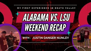 Epic Guys Weekend: Alabama vs. LSU Game, Saints Win, and More! 🏈🔥