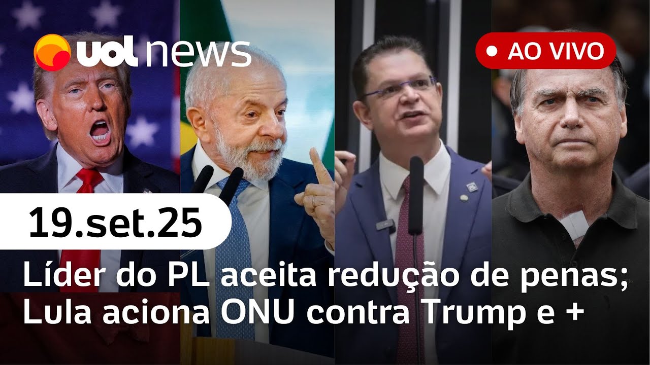 Anistia: líder do PL aceita redução de penas; Lula aciona ONU contra Trump; caso Icaraíma e mais