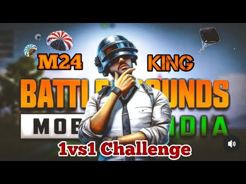 BGMI TDM KING M24 1V1 CLUTCH CHALLENGE VIDEO || #pubg #bgmi #gaming #1vs4 #1vs1