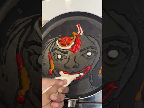 Kamla 💀 Pancake Art!!