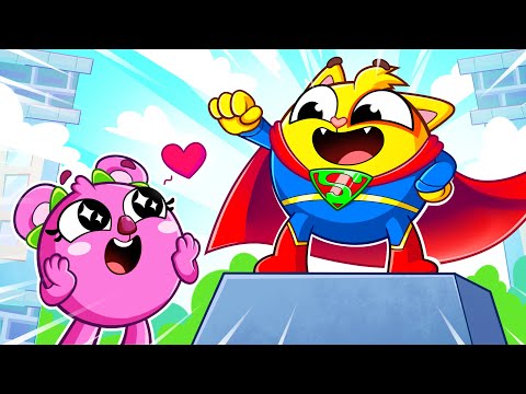 ¡Mi Amigo es un Superhéroe! 🦸 ¡Vamos a Salvar el Día! Canciones Infantiles 🐱🐨🐰🦁