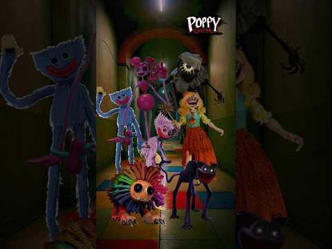 poppy playtime all characters #509 #poppyplaytime #huggywuggy