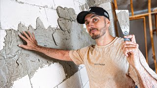 Das SPACHTELN geht ENDLICH LOS!😍🧱 | Wohnungsprojekt Folge 11