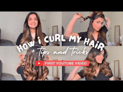 My signature hair - Big BOUNCY waves | How I curl my hair!