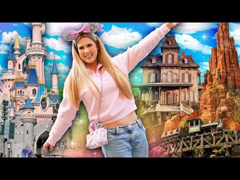 MY FIRST TIME AT DISNEYLAND PARIS! Lots of Themed Food & Attractions 🌟 Come Along! Disney Vlog 2025