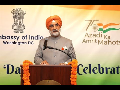 Celebration of 77th Independence Day of India at India House on August
15, 2023
