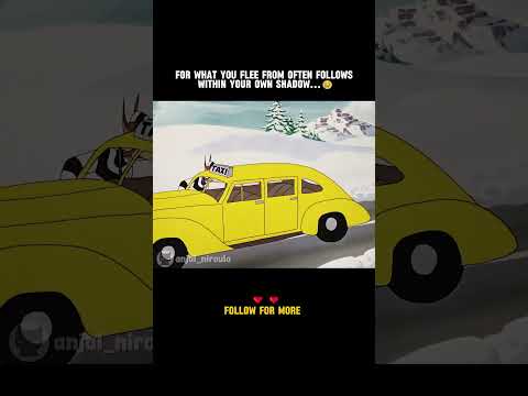 You cannot outrun what lives in your shadow...😢 #animation #funny #viral #shorts