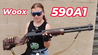 Shooting The Coolest Mossberg 590A1!