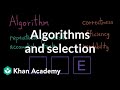 Understanding Algorithms and Control Flow