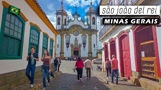 Walking in SÃO JOÃO DEL REI 🇧🇷 Brazil — Minas Gerais — 2025 【 4K UHD 】