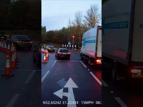 Two Vehicles go Through a Red Light #DashCam #Shorts #Driving