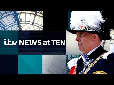 Starmer considers law to remove Andrew from line of succession: Watch Friday's ITV Evening News