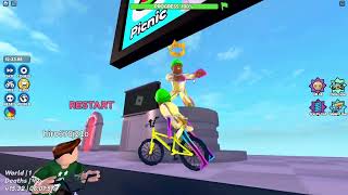 Roblox Obby But You're on a Bike Speedrun (WORLD RECORD)