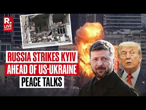 LIVE: Russia Pounds Ukraine with Missiles and Drones Ahead of Trump-Zelenskyy Peace Talks