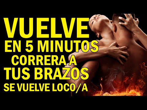 CORRERA A TUS BRAZOS! 🔥🔥🧲🧲VUELVE EN 5 MINUTOS! SE VUELVE LOCO🤫😱🤯🙌