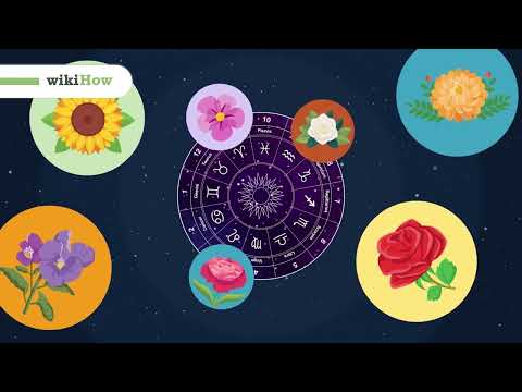 Zodiac Signs As Flowers