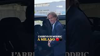 Milan, l'arrivo di Modric a Milano