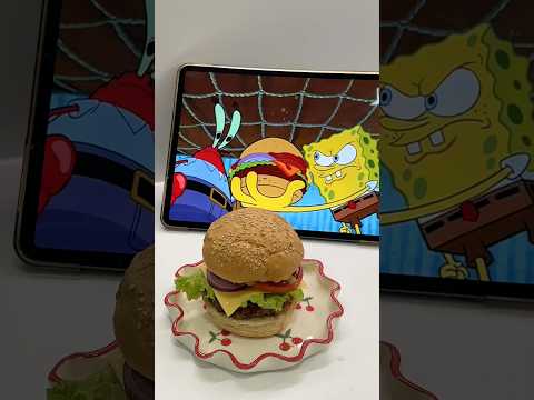 Раскрыла секретный рецепт крабсбургера?😱🍔 телеграм Воронцова готовит🍓