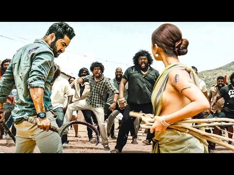 Jr NTR - Superhit South Blockbuster Hindi Dubbed Action Scene | South Love Story Movie Scene