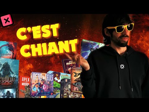 10 choses qui me SAOULENT dans les Jeux de société