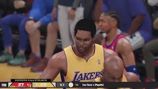 All Time Philadelphia 76ers vs '00-'01 Los Angeles Lakers｜NBA 2K26 Gameplay (No Commentary)