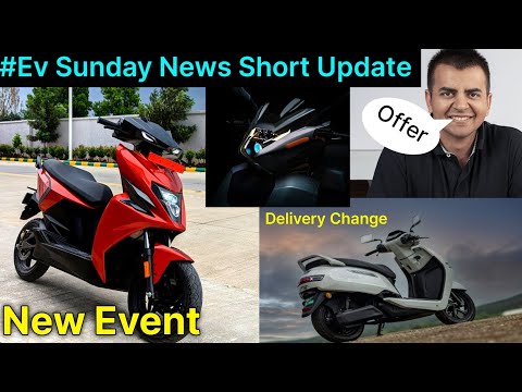 ⚡Simple One Event | Ola New offer | Tvs iqube ST Delivery change | Revot nx100 | ride with mayur