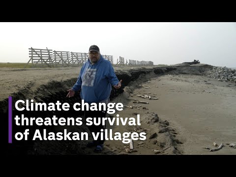 In the Alaskan fishing village already vanishing due to climate crisis
