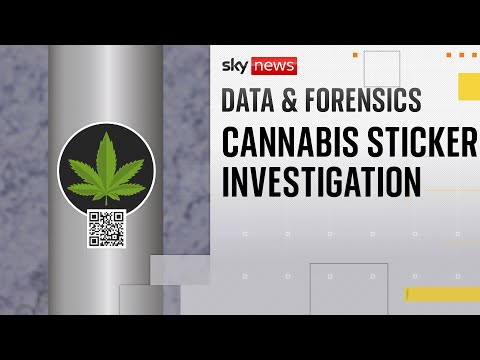 The online drug trade behind QR code stickers plastered on streets across the UK