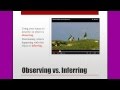 Inference and Observation Skills