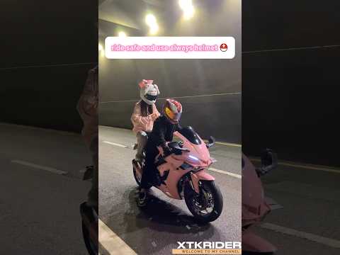 I dropped her safely at home ✌️❤️#race #ktm #dukelover #ktmlover #bikergirl #wait #helping