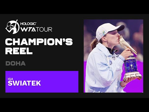 TOP PLAYS from Iga Swiatek's Doha title defense 🏆🛡️