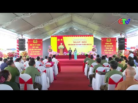 Ngày hội toàn dân bảo vệ an ninh Tổ quốc tại phường Tân Thành, tỉnh Cà Mau