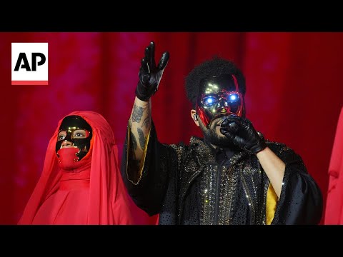 YouTube video thumbnail: The Weeknd Returns to Sofi Stadium for First Time Since Losing his Voice