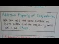 Understanding Inequalities and Number Lines