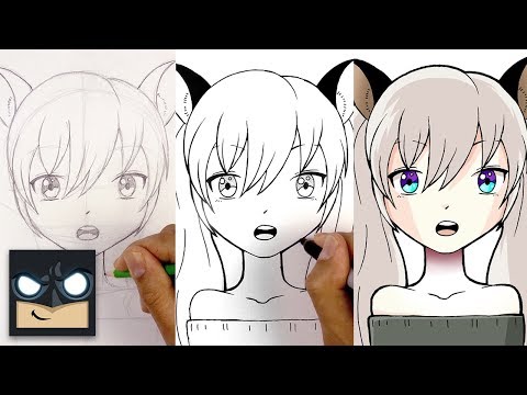 How to Draw Anime Girl Face | Easiest Tutorial for...