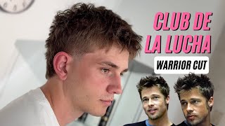 Corte Warrior Cut 👊🏽 Club de la lucha - Brad Pitt 💥