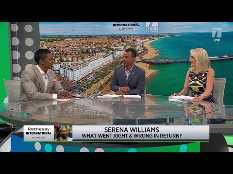 Tennis Channel Live: Serena Williams makes winning return in Eastbourne