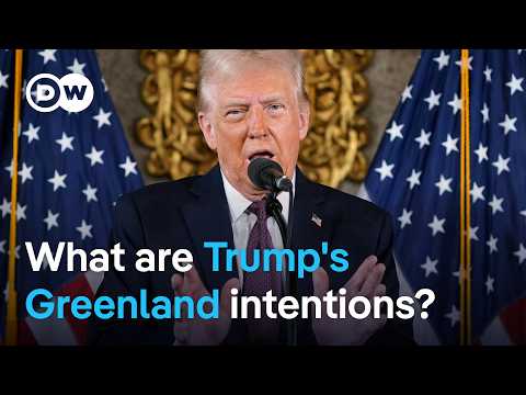 Trump considering using military force to take Greenland | DW News