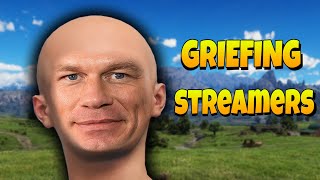 YouTube thumbnail for JKG's video titled 'The Most INSANE Trolling Streamers Video EVER - Rust Griefing'