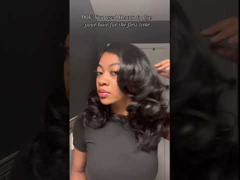 Full tutorial on my channel🤍#naturalhair #haircare #curlyhair #naturalhaircare #hennahaircolor