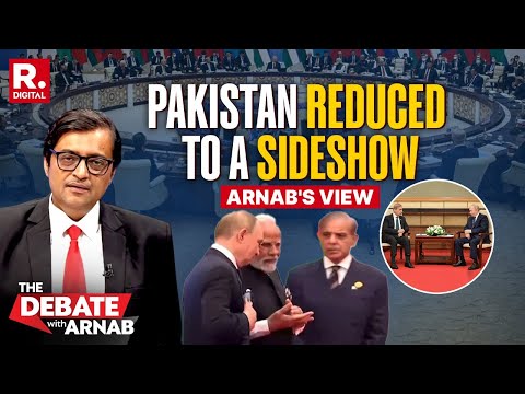 Arnab: Shehbaz Sharif Reduced To Prop, Pakistan Left Clapping From Sidelines At SCO