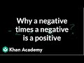 Understanding Multiplication of Negative Numbers
