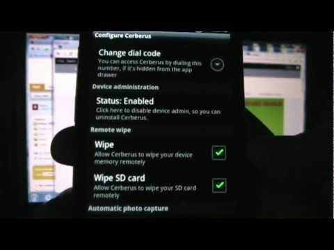 cerberus android activation code