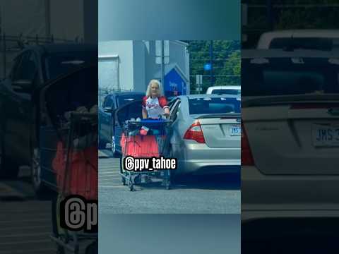 Ohio Walmart thief quickly takes off from police in the middle of unloading shopping cart