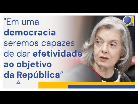 Ministra Cármen Lúcia fala dos 40 anos da redemocratização #Cortes