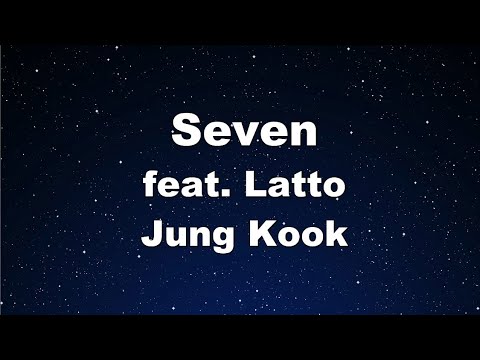 Karaoke♬ Seven feat. Latto – Jung Kook【No Guide Melody】 Instrumental, Lyric