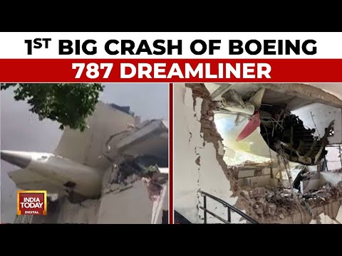 Ahmedabad Plane Crash: First Big Crash Of A Boeing 787 Dreamliner | India Today Ground Report