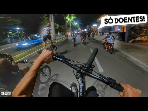 Meu primeiro rolê naturno de bike! | Perdidos denoite #1