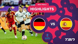 Germany vs. Spain FULL HIGHLIGHTS | 2025 UEFA Women's European Championship
