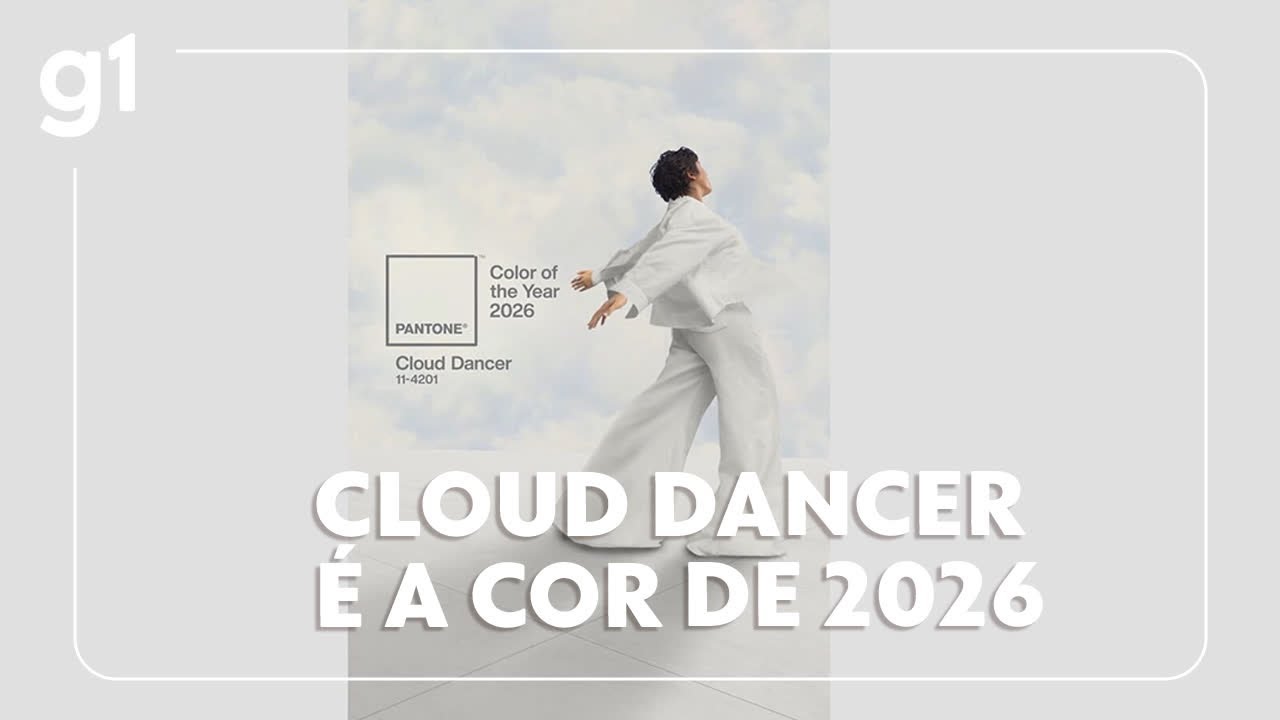 Pantone escolhe Claud Dancer como a cor de 2026